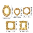 thumbnail image 3 of Picture Frame, 5Pcs Vintage Golden Photo Frame for Home, Desk, Living Room, Bedroom Decor, 3 of 4