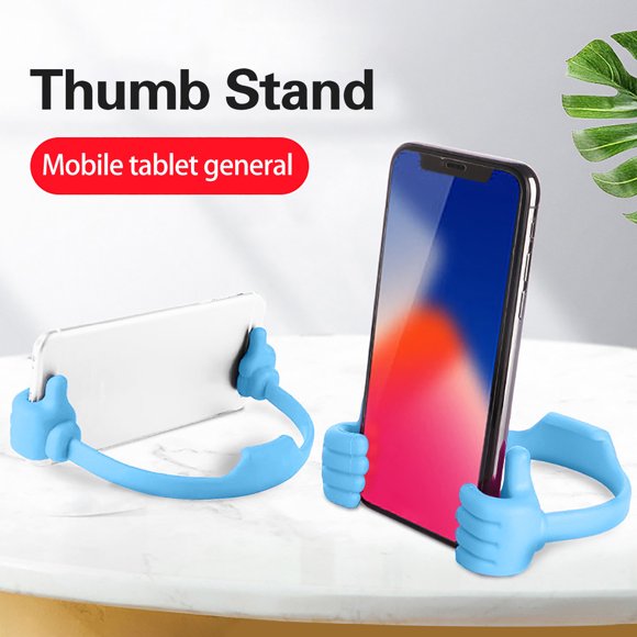 Cute Adjustable Flexible Mobile Cell Phone Tablet Display Stand Holder Cradle for Phone Pad Mini Desk Desktop Kitchen Home Office Travel