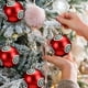 thumbnail image 5 of Christmas Tree Decorations Ornament Set Shatterproof Ornaments Hanging Decor For Party Tree Decoration, 5 of 6