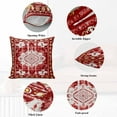 thumbnail image 6 of Throw Pillow Covers 16x16 Inch Set of 2 Red Bohemia Decorative Pillow Covers Tribal Vintage Boho Cushion Cover Pillowcase for Sofa Couch Bed Home Decor, 6 of 9