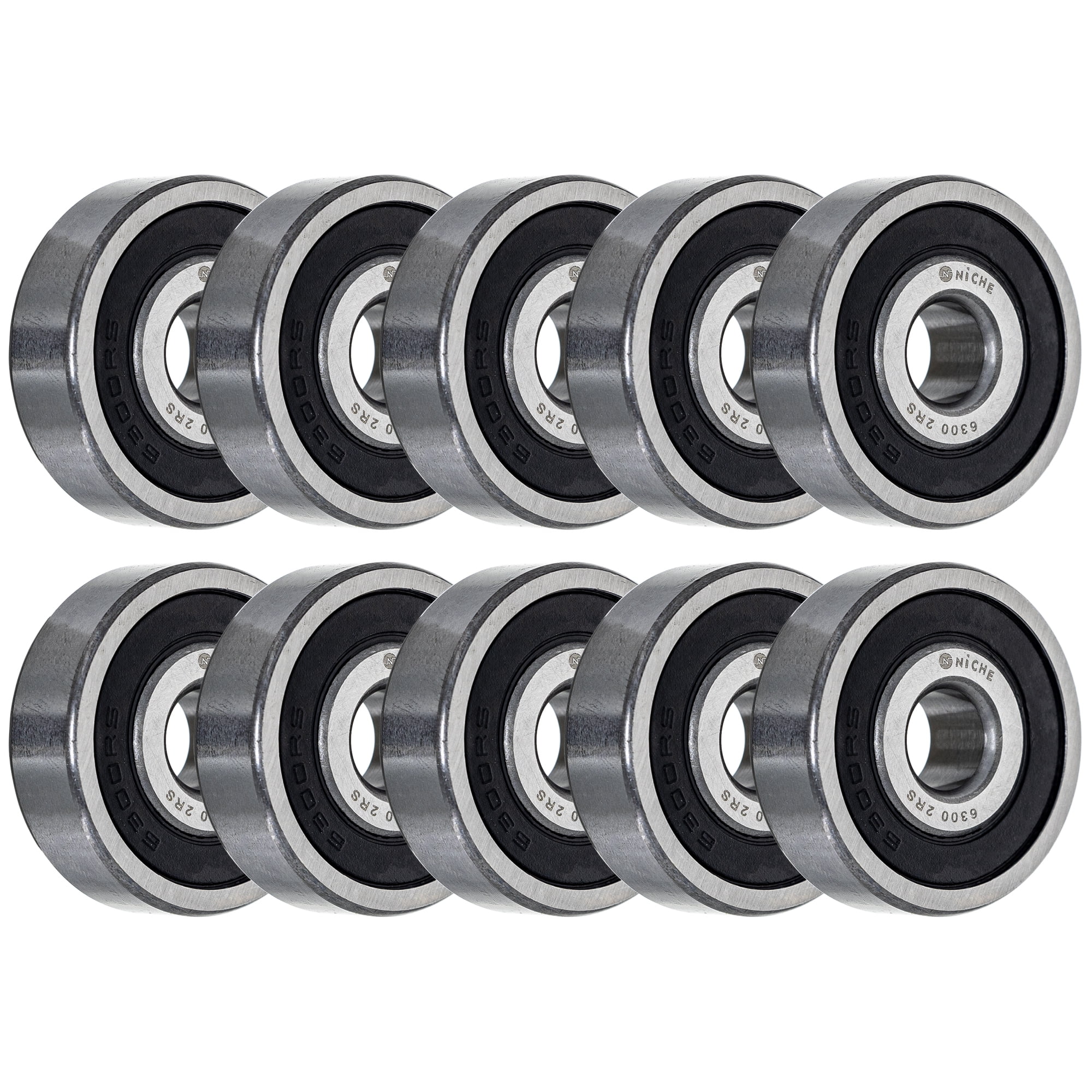 Niche Wheel Bearing 6300-2RS 10x35x11mm Single Row Deep Groove 10 Pack  519-CBB2265R - Walmart.ca