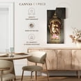 thumbnail image 5 of Elephant Stock Lotus Buddha Wall Art - Religion And Spirituality Canvas Canvas - 15" x 30", 5 of 8