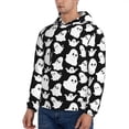 thumbnail image 2 of Hoodies for Men - halloween cartoon ghost Long Sleeve Comfrt Men'S Fashion Hoodies & Sweatshirts, Sweatshirts for Men Hoodies Pullover Clothing Clothes with Pouch, 2 of 7