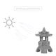 thumbnail image 4 of Lámpara solar decorativa para jardín o patio, 4 of 8