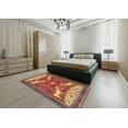 thumbnail image 5 of Ahgly Company Machine Washable Indoor Rectangle Traditional Peru Brown Area Rugs, 7' x 10', 5 of 7