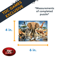 thumbnail image 2 of TDC Games World's Smallest Jigsaw Puzzle - African Oasis - 4 x 6 inches, 2 of 5