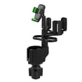 thumbnail image 1 of koolsoo Generic Car Cup Holder Expander Drink Holder Universal Easy Installation Adjustable Phone Mount for Snacks Water Bottles Green, 1 of 8
