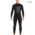 thumbnail image 1 of Combinaison de Plongée Haute Efficacité Anti-Froid Maillots de Bain Confortables Écran Solaire Puissant Réduire la Résistance à l'Eau Combinaison Classique Col Rond Homme Noir 3TG, 1 of 7