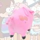 thumbnail image 2 of Lindo cerdo rosa de peluche de juguete lindos animales de peluche suaves niños niña regalo de cumpleaños, 2 of 8