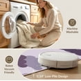 thumbnail image 5 of ODIKA Purple Muted Tones Diffused Asymmetrical Layout Grayish Mauve for Playroom, Bedroom, Reading Nook, Pet Friendly & Kids Safe Play, 5 of 7