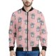 thumbnail image 3 of Chaqueta con cremallera y estampado 3D de animales de dibujos animados para hombre, chaqueta informal de calle con cremallera, sudadera estilo aviador para primavera y otoño, 3 of 5