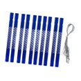 thumbnail image 4 of oshhni 10Pcs Aluminum Wind Chime Tubes Set for Arts and Crafts Outdoor Hanging Yard Blue, 4 of 9