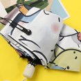 thumbnail image 2 of Umbrella Sun Rain Umbrella Travel Umbrella  Umbrella Vinyl Coating One Key Switch Automatic Umbrella Sun Rain Umbrella For Student 3 Fold Automatic Cute Cat, 2 of 5