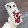 thumbnail image 1 of Para Honor 50 90 Lite 70 Magic 5 Pro X9 Funda De Teléfono De Oso De Fresa Suave Y Transparente, 1 of 4