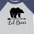thumbnail image 4 of Inktastic Lil Bear Boys Cute Baby Boys Baby Bodysuit, 4 of 5