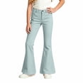 thumbnail image 5 of Tiijoy Girls Flare Pants Casual Mid Rise Slim Fit Stretch Trousers, Sizes 7-8, 5 of 5