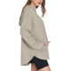 thumbnail image 2 of Sudadera con Capucha Oversize para Mujer, con Cremallera de un Cuarto, Estilo Túnica, Ideal para Otoño e Invierno Ropa y Elegante Caqui L, 2 of 10