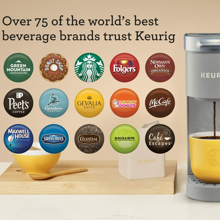 Keurig K-Mini コーヒーメーカー グレー Keurig K-Mini Compact Single Serve Coffee Maker, Small K-Cup