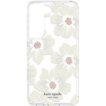 UPC 650450008356 product image for Kate Spade Samsung Galaxy S22 Protective Hardshell Phone Case - Hollyhock Floral | upcitemdb.com