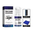 thumbnail image 2 of VBXOAE Multipurpose Car Interior Foam Cleaner 0.1 fl oz Stain Remover Protection Spray for Fabric Leather Vinyl and Glass with Sponge and Cloth Included, 2 of 9