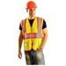 thumbnail image 2 of 2X Hi-Viz Yellow Classic Light Weight Polyester Mesh Class 2 Two-Tone Vest With Front Zipper Closure And 2'' Silver Reflective Tape Backed by Contrasting Trim And 2 Pockets, 2 of 2