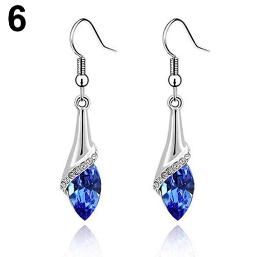 hanging earrings or stud earrings Earrings Smoke blue SELECTION