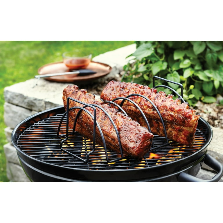Ninja Woodfire Outdoor Grill Sorbus Rib Rack Porcelain Steel