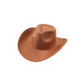 thumbnail image 2 of Clossjun Womens Western Cowboy Hats Studded Pinched Cowgirl Caps Wide Brim Fedoras Beanies with Belt Buckle Party Outdoor Activity Head Wear, 2 of 3