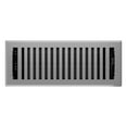 thumbnail image 5 of 4in x 12in Montezuma Style Grey Granite Metal Rectangular Floor Register (5 PACK) - Overall 5 1/4" x 13 1/4", 5 of 5
