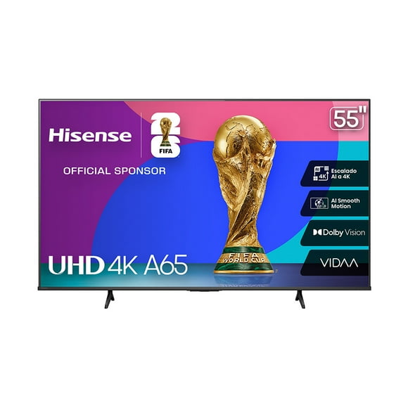 TV Hisense 55 pulgadas 55A65NV 4K Vidaa