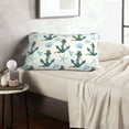 thumbnail image 6 of Daiia Anchors And Shells Bedding Waterproof Pillow Protector Zippered Queen – Bed Bug Proof Pillow Encasement-14"x20", 6 of 6
