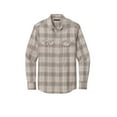 thumbnail image 3 of Port Authority Long Sleeve Ombre Plaid Shirt W672, 3 of 3