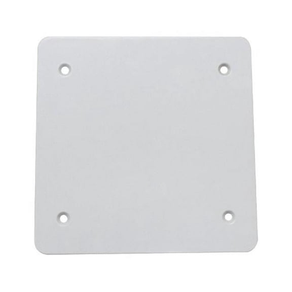 Sigma Electric 14160WH Square Plastic 2 Gang Flat Box Cover For Wet Locations