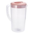 thumbnail image 3 of EeaseCA 2600ML Large Capacity Beverage Storage Container Heat Resistant Cold Water Jug Plastic Juice Pitcher Household Teapot Kettle(Pink), 3 of 9