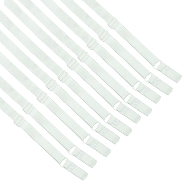 Sangle de Soutien-Gorge Réglable Douce 10 Pcs Sangle d'Épaule de Soutien-Gorge Sangle de Remplacement pour Soutien-Gorge