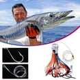 thumbnail image 1 of Soft Plastic Lures Artificial Squid Lures Resin Imitation Bait Marines Fishing Boats Fishing Lures Lures Fishing Tackle., 1 of 4
