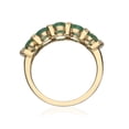 thumbnail image 6 of Gin & Grace 14KT YG Emerald and Diamond Accent Ring., 6 of 6