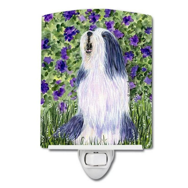 Carolines Treasures SS8602CNL Bearded Collie Ceramic Night Light