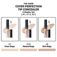 thumbnail image 2 of THE SAEM Cover Perfection Tip Concealer 3 Color Set, Liquid Multi-Use Concealer, Full Coverage Makeup for Acne Dark Spots Dark Circles Hyperpigmentation and Blemishes, 0.2 fl.oz. (#1, 1.5, 2), 2 of 3
