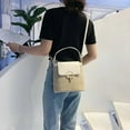 thumbnail image 5 of bravefron Small Straw Bucket Bags for Women Bucket Summer Beach Shoulder Bags Crossbody Bags Lady Travel Purses and Handbags Female Shoulder Simple Bag, 5 of 5