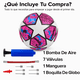 thumbnail image 2 of Balón Fútbol Soccer No.5 Termosellado Champions Rosa con Bomba y Accesorios, 2 of 11