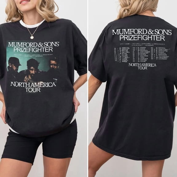 unisex Mumford And Sons Concert Shirt Vintage Music Lover Tee GrolyTee T-shirt S-5XL