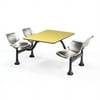 OFM 1003 Cluster Lunchroom Table in Yellow