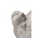 thumbnail image 2 of Figura de pájaro de cemento Benjara en posición vertical con base hueca gris, 2 of 5