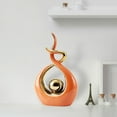 thumbnail image 2 of Modern Abstract Art Ceramic Statue Sculpture home decor, 2 of 4