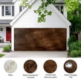 thumbnail image 2 of Retro Wooden Board Garage Door Cover Banner 6 x 13 FT, Western Country Farmhouse Brown Wood Garage Door Curtains Backdrop with Grommets for Indoor Outdoor Wall Party Porch Yard Decorations Background, 2 of 9