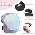 thumbnail image 4 of Kids/Youth Knee Pad Elbow Pads Guards Protective Gear Set for Roller Skates Cycling BMX Bike Skateboard Inline Skatings Scooter Riding Sports, 4 of 9