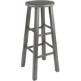 thumbnail image 1 of Ivy Bar Stool, 29", Rustic Gray Finish, 1 of 8