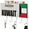 Proud To Be From Kuwait Key Holder Wall Mount Key Rack Kuwait National