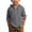 Grey*, variant on RUTAYY Boys Hooded Shirt Long Sleeve with Button Placket Solid Color Kids Casual Daily Tops Light Green